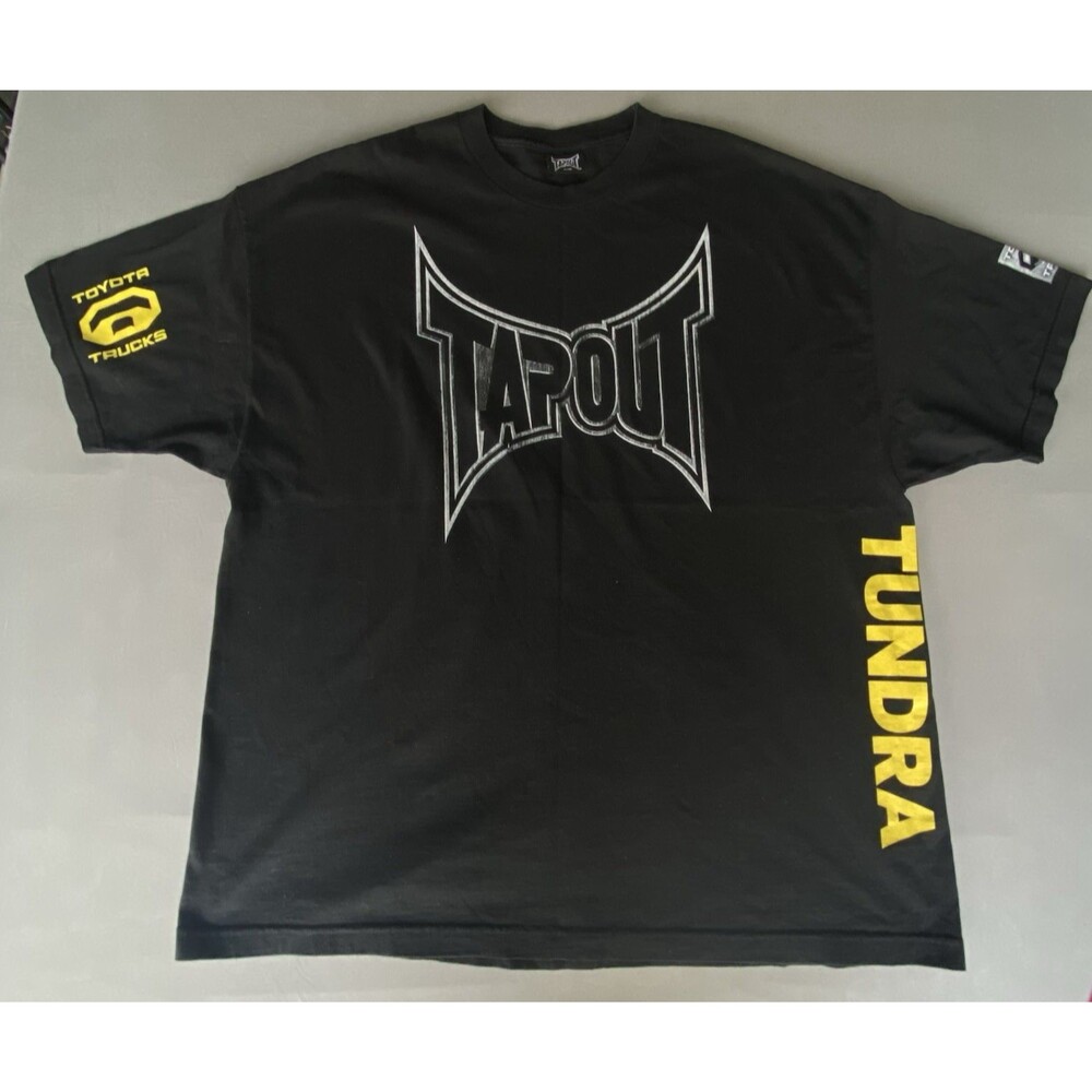 Tapout Toyota Tundra Trucks Men's 3XL Black Graphic T-Shirt Made in USA